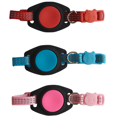 Funda para Airtag Personalizada + Collar Antiahogo para gato