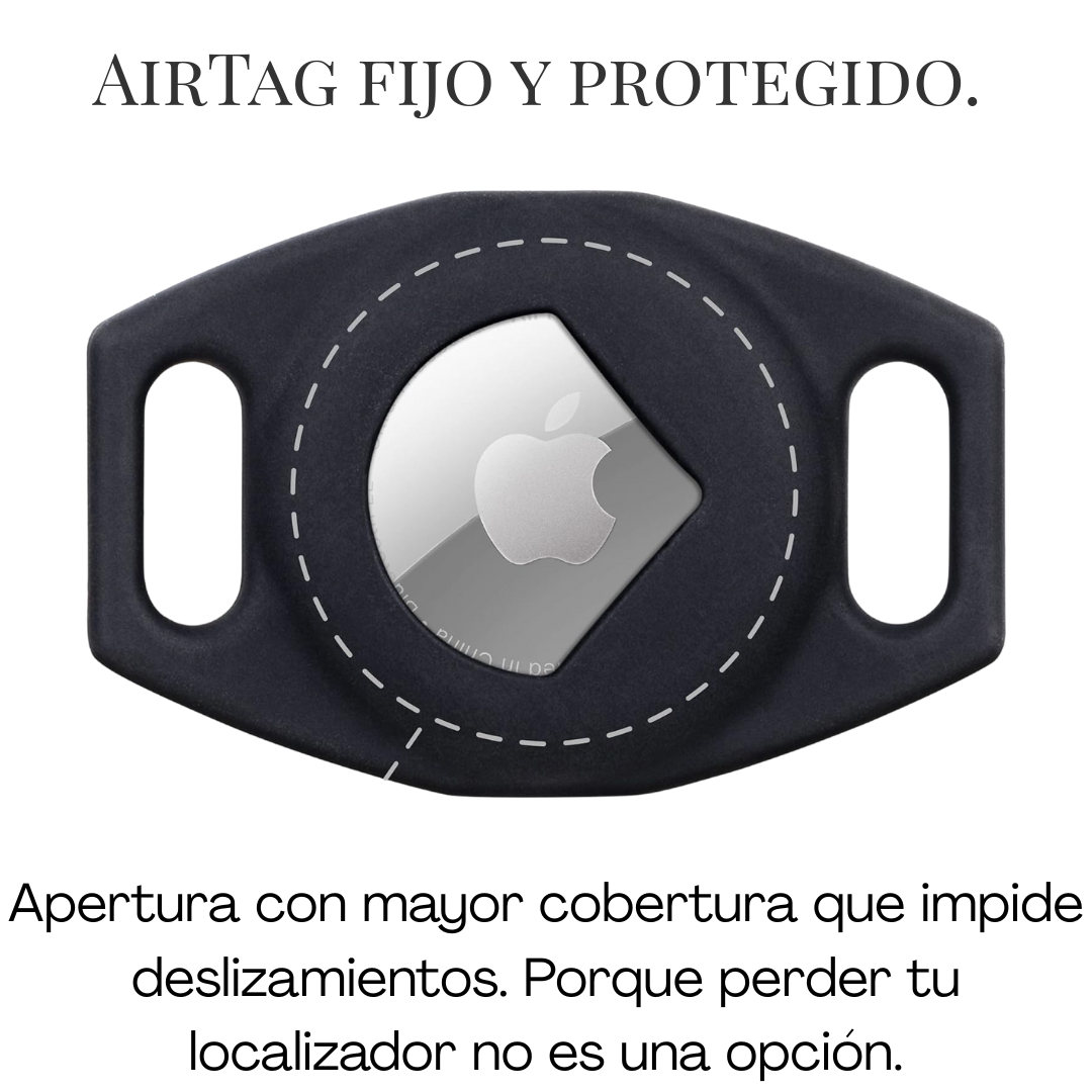 Funda para Airtag Personalizada + Collar Antiahogo para gato
