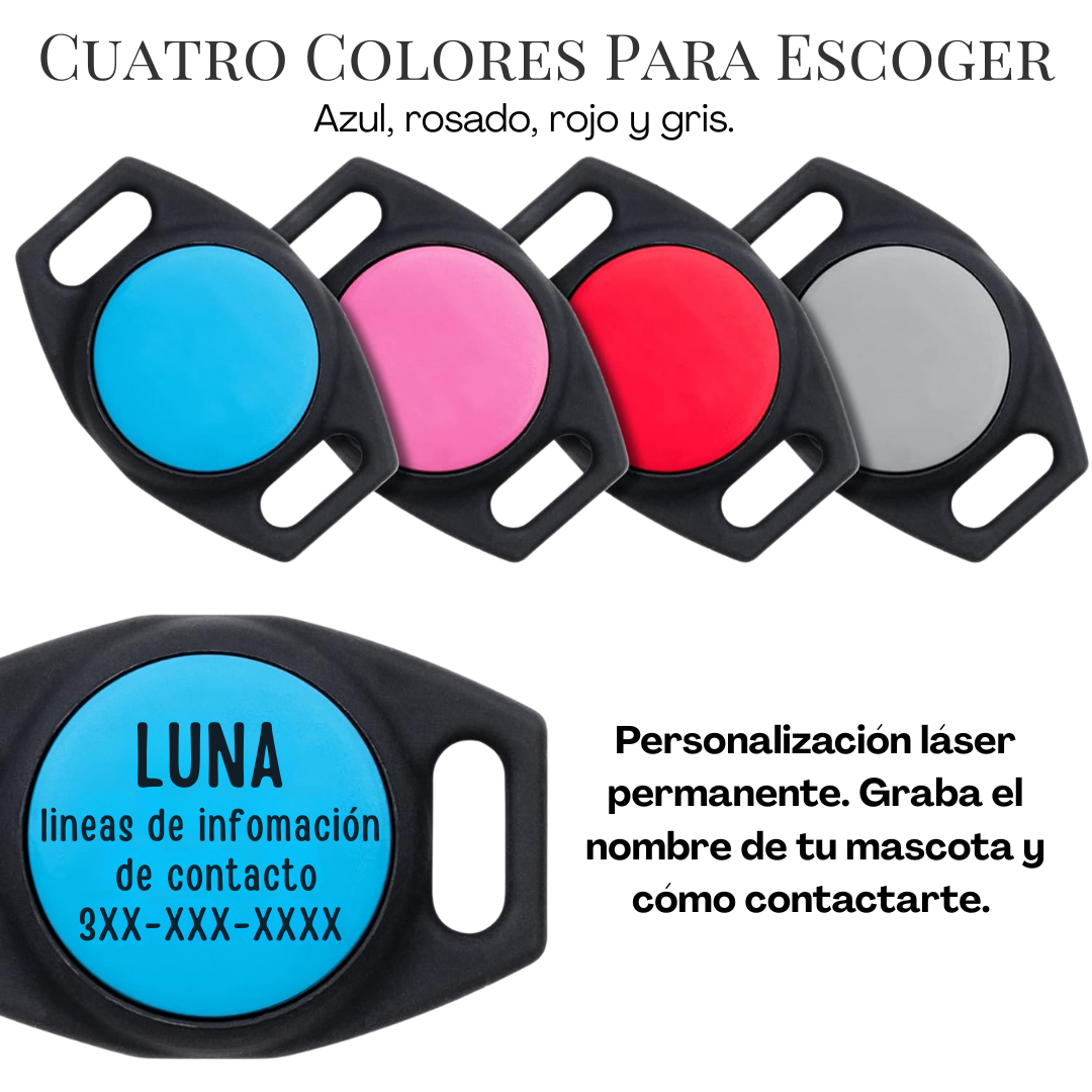 Funda para Airtag Personalizada + Collar Antiahogo para gato